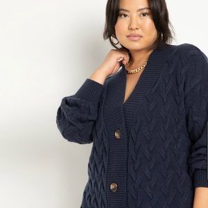 ELOQUII Stretch Sweater Dress